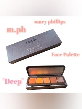 m.ph by Mary Phillips Underpainting Face Highlight & Contour Palette Deep NEW